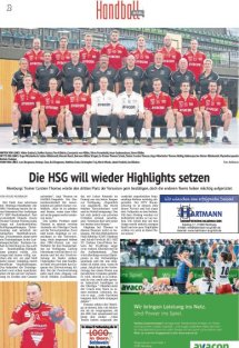 Handball aktuell Seite 2